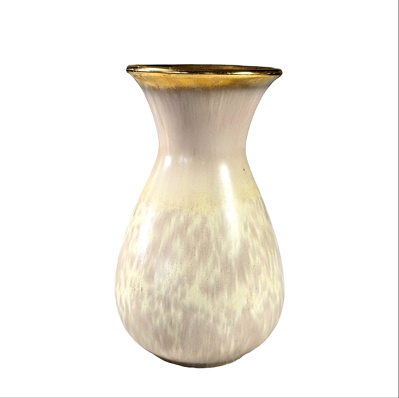 Vintage German Vase Mid Century Modern Hand Painted Jasba Keramik, Germany Rare - Picture 1 of 5